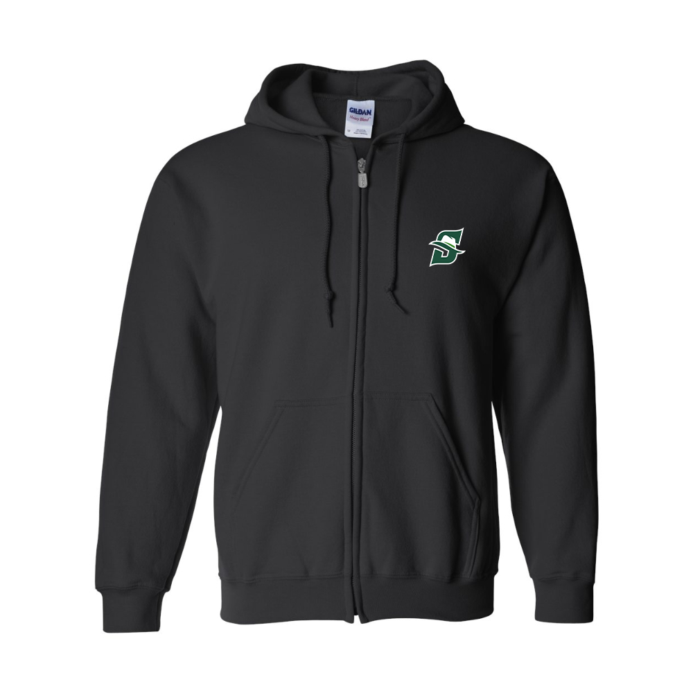 Men's  Stetson Hatters JERZEES NuBlend Full-Zip Hooded Sweatshirt